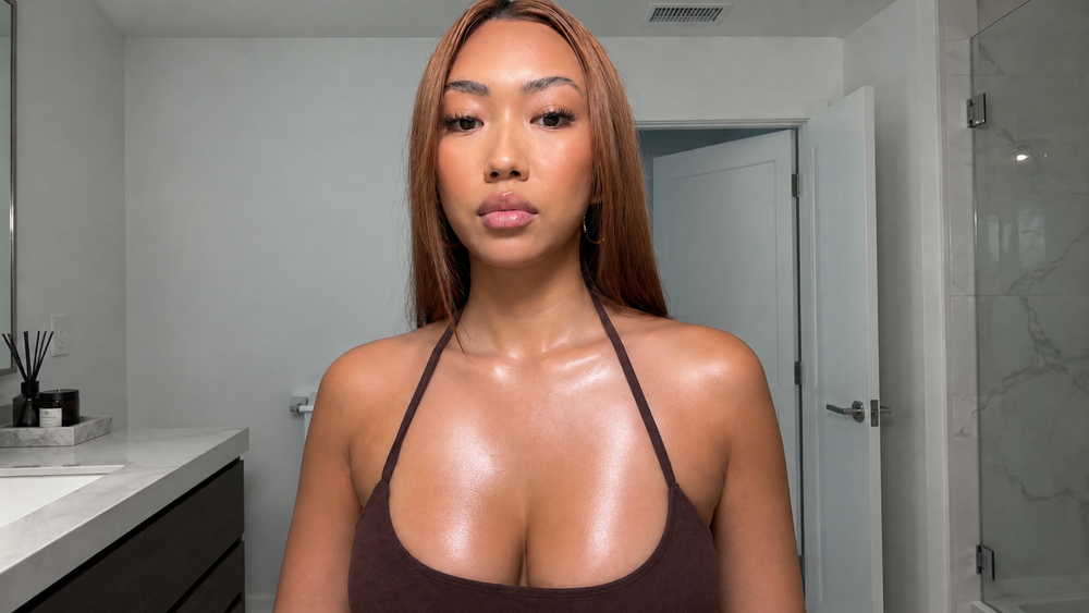 Glowing skincare routine